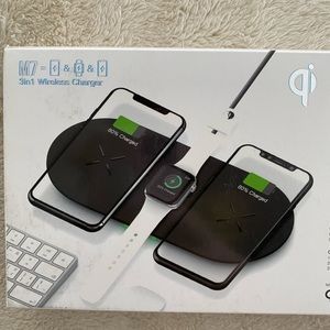 Triple FAST Wireless Phone / Watch Charger